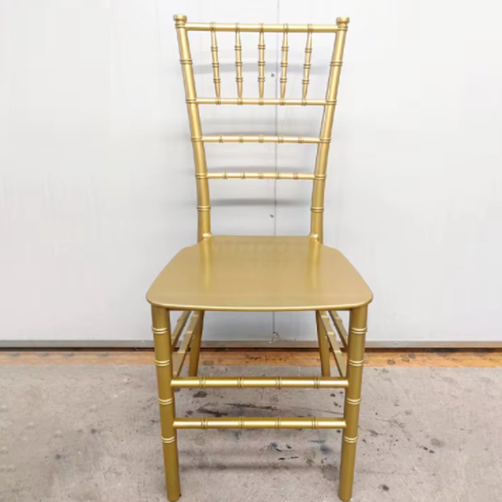 Gold Chiavari event chair