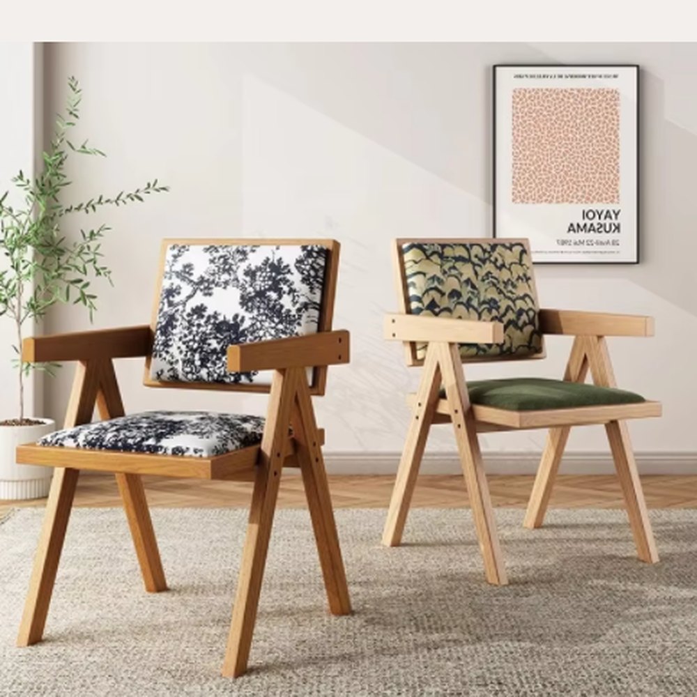 Solid wood dining chair